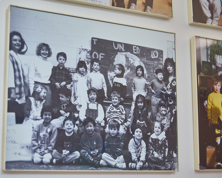 Picture of former preschool class at CHDS