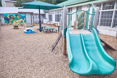 Pre-K playground area