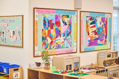 Pre-K dramatic play area