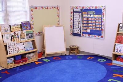 Pre-K circle-time area
